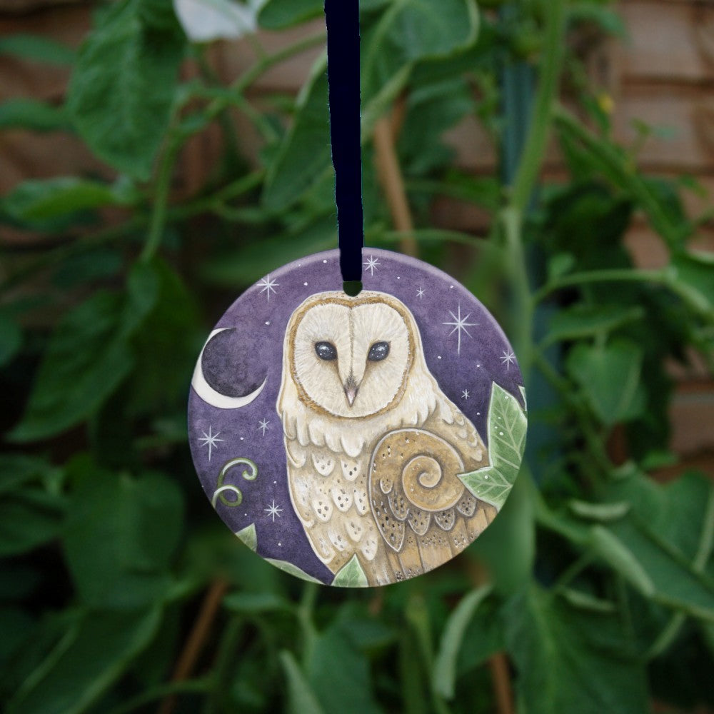 Ceramic Ornament - Starry Eyes (2-pack)