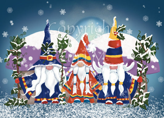 NEW: A very merry Yuletide design by Tina M Walker