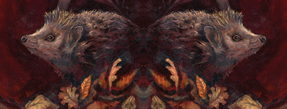The wrap image of the mug. The design is repeated once around the mug, the second image reversed.