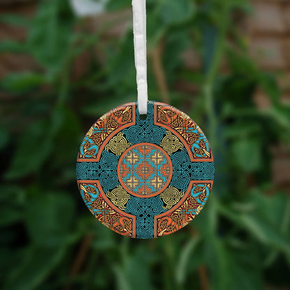 Ceramic Ornament - Lindisfarne Gospels (2-pack)