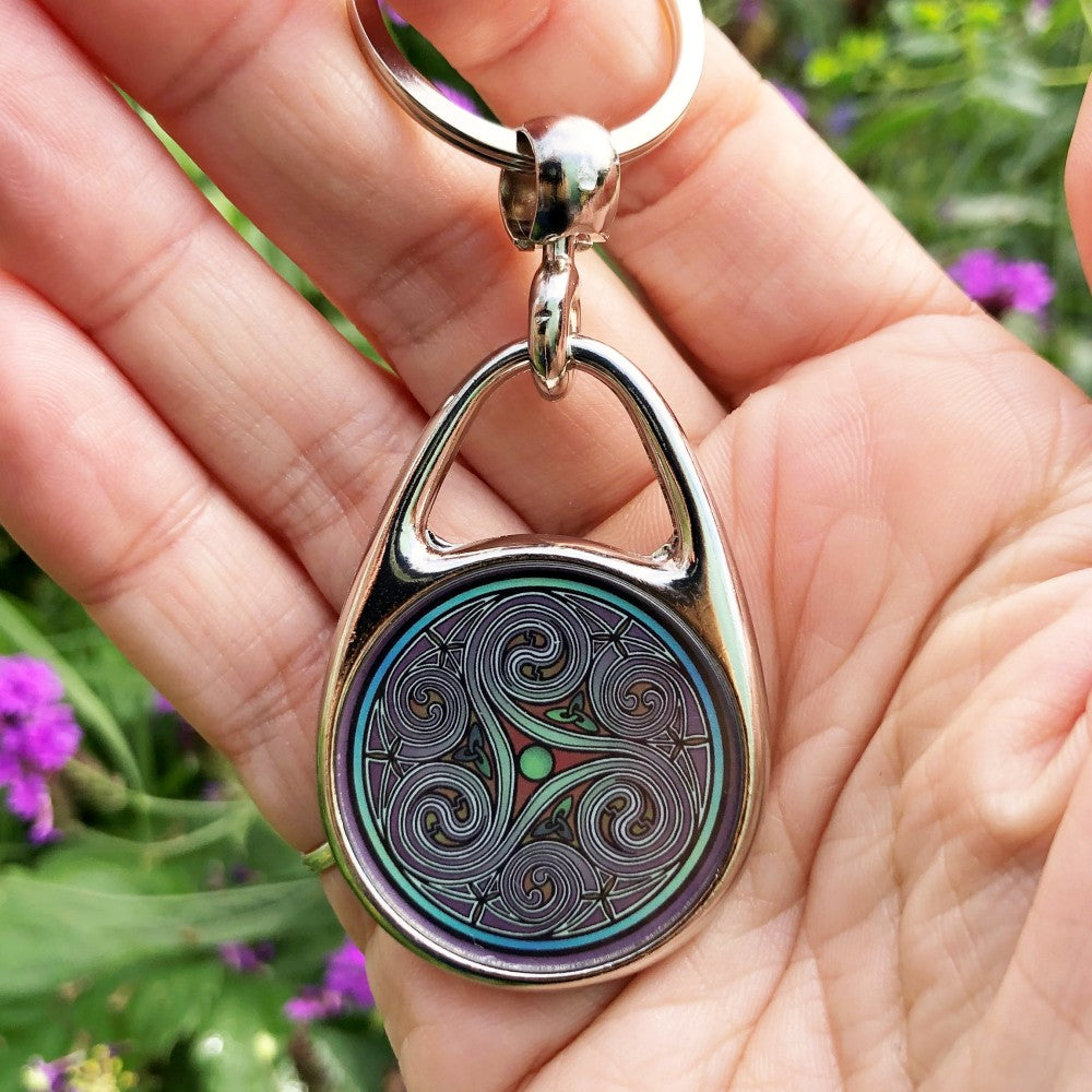 Wholesale Celtic Keyrings - Celtic Spirals – Needs to be Seen Wholesale